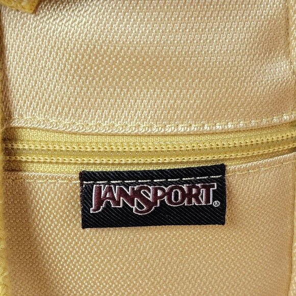 Jansport Abbie Gold Drawstring Mini Soft Backpack - Picture 3 of 13